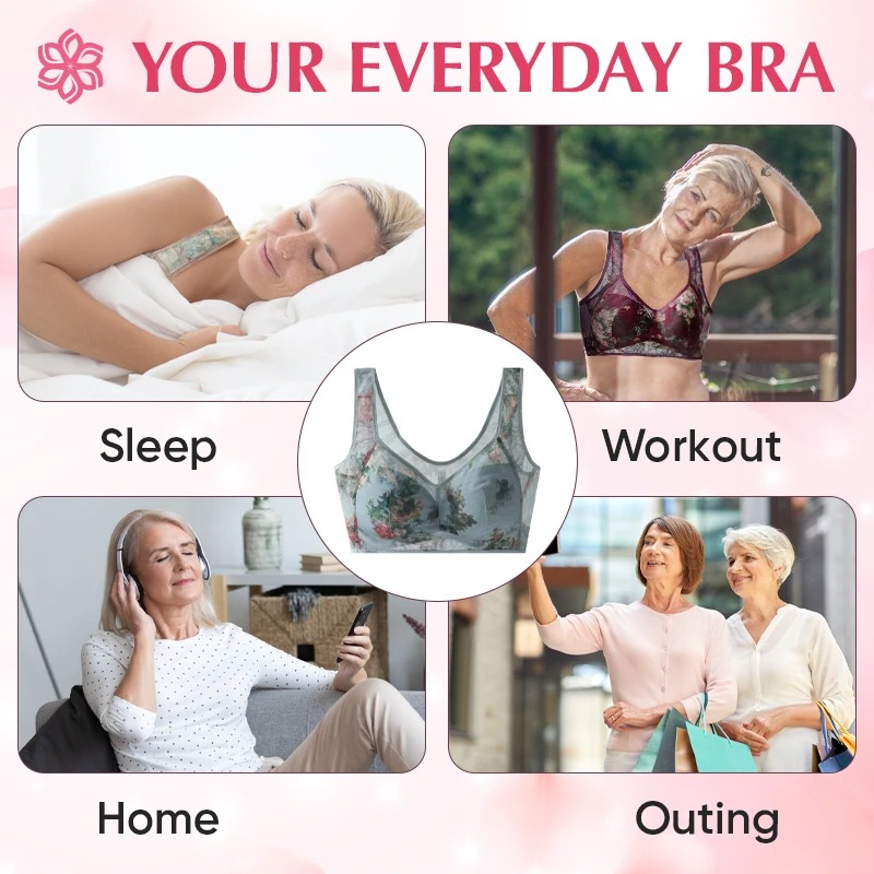 🔥Last Day 49% OFF🔥 Lace Buttonless Comfortable Bra