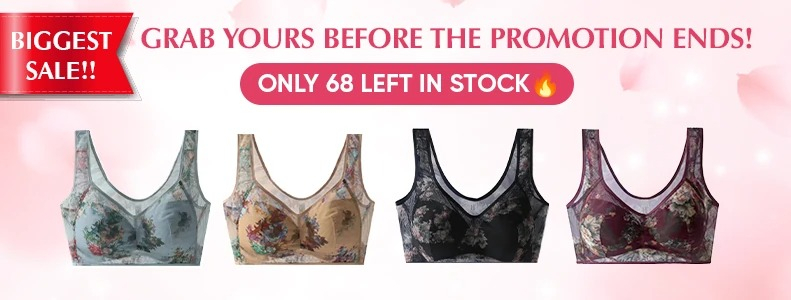 🔥Last Day 49% OFF🔥 Lace Buttonless Comfortable Bra