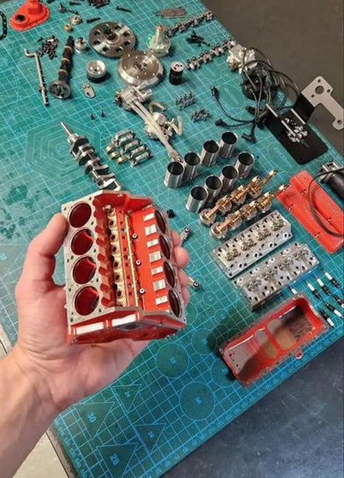 🔥 Last 4 hours Sale: Save 69%-Gasoline OHV V8 Small-block Engine Model Kits