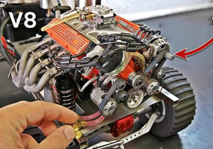 🔥 Last 4 hours Sale: Save 69%-Gasoline OHV V8 Small-block Engine Model Kits