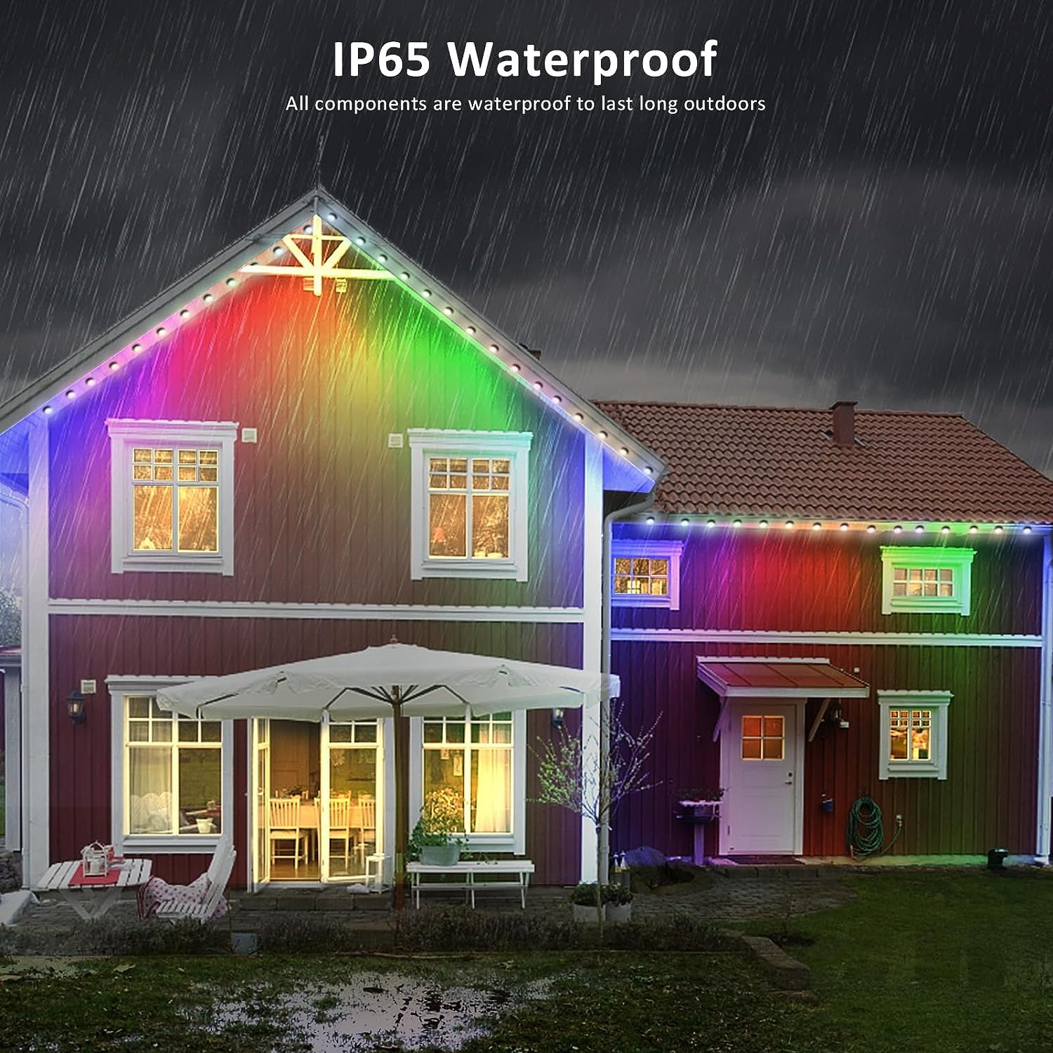 🎅 Early Christmas 49%OFF – Smart Rainbow LED Permanent Outdoor Light – Smartlight 🎁