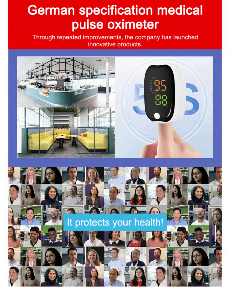 High-Precision Medical Pulse Oximeter